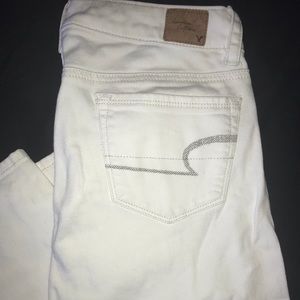 American Eagle White Pants